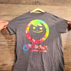 Maruchan Kids' Gray T-Shirt with Colorful Logo